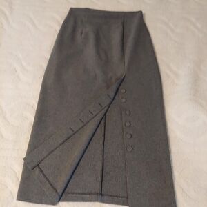 Fashion Bug Gray Pencil Skirt